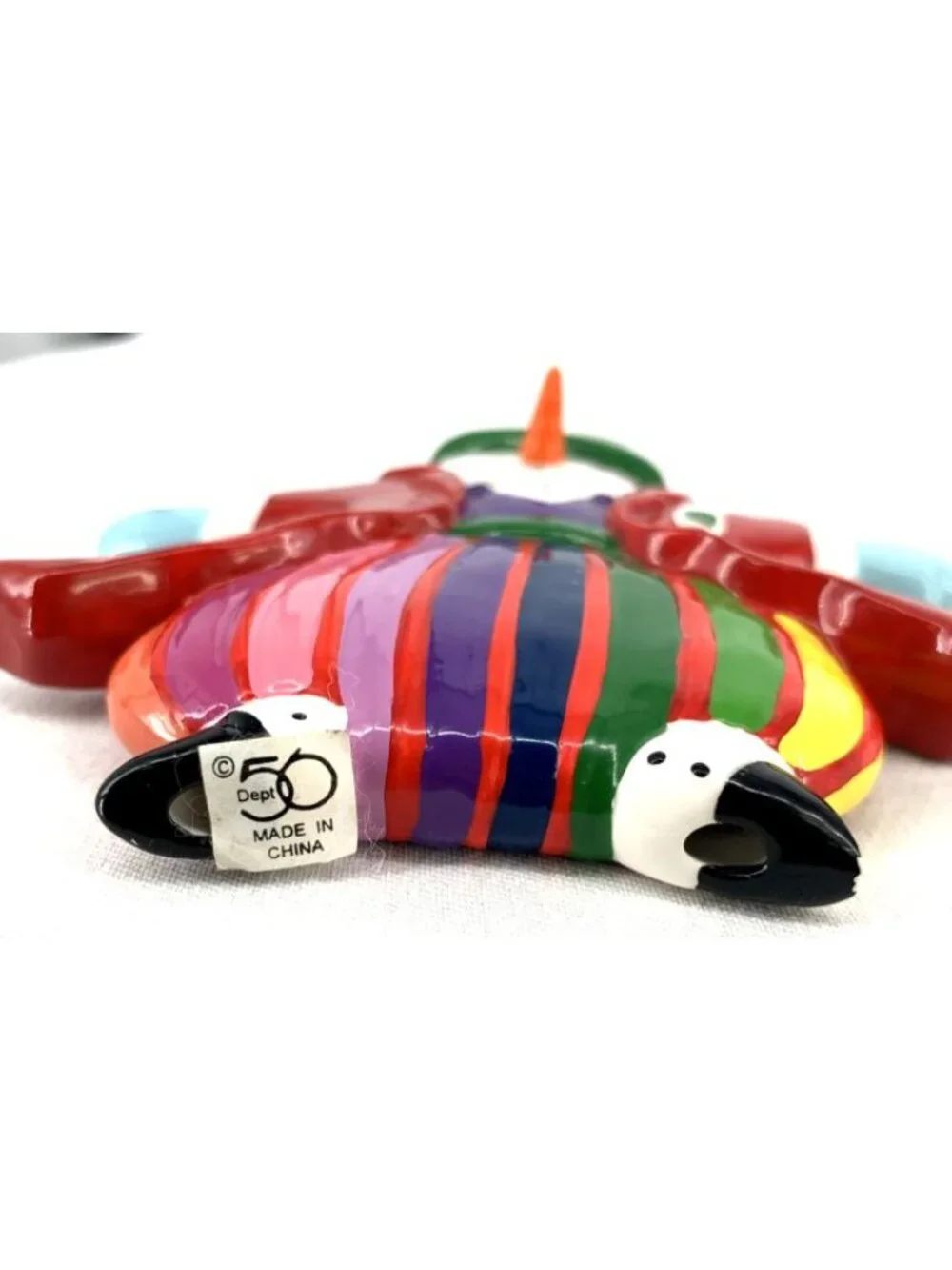 Dept 56 Brightly Snowman Christmas Ornament Porcelain 5